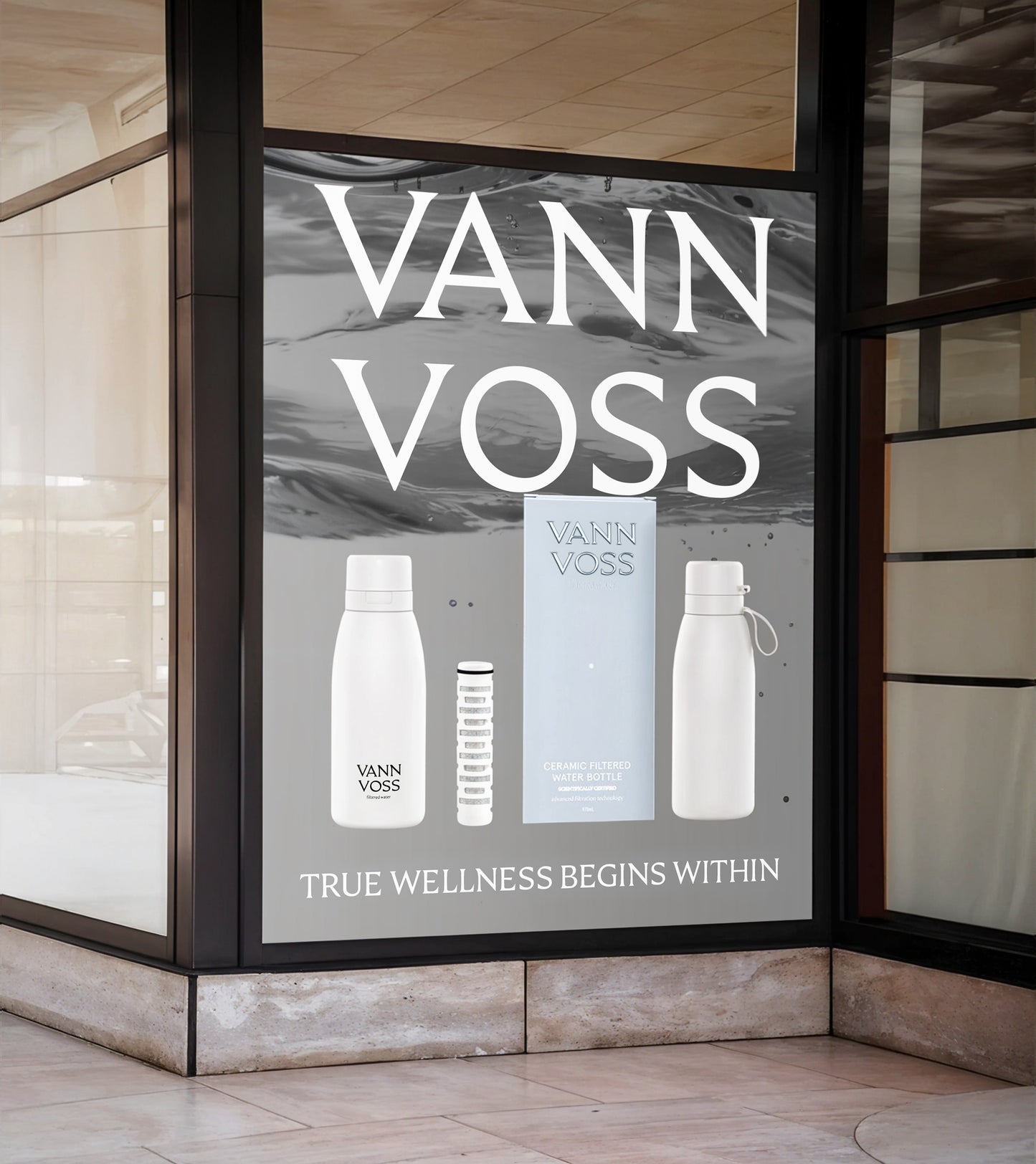 Ceramic Filtered Water bottle